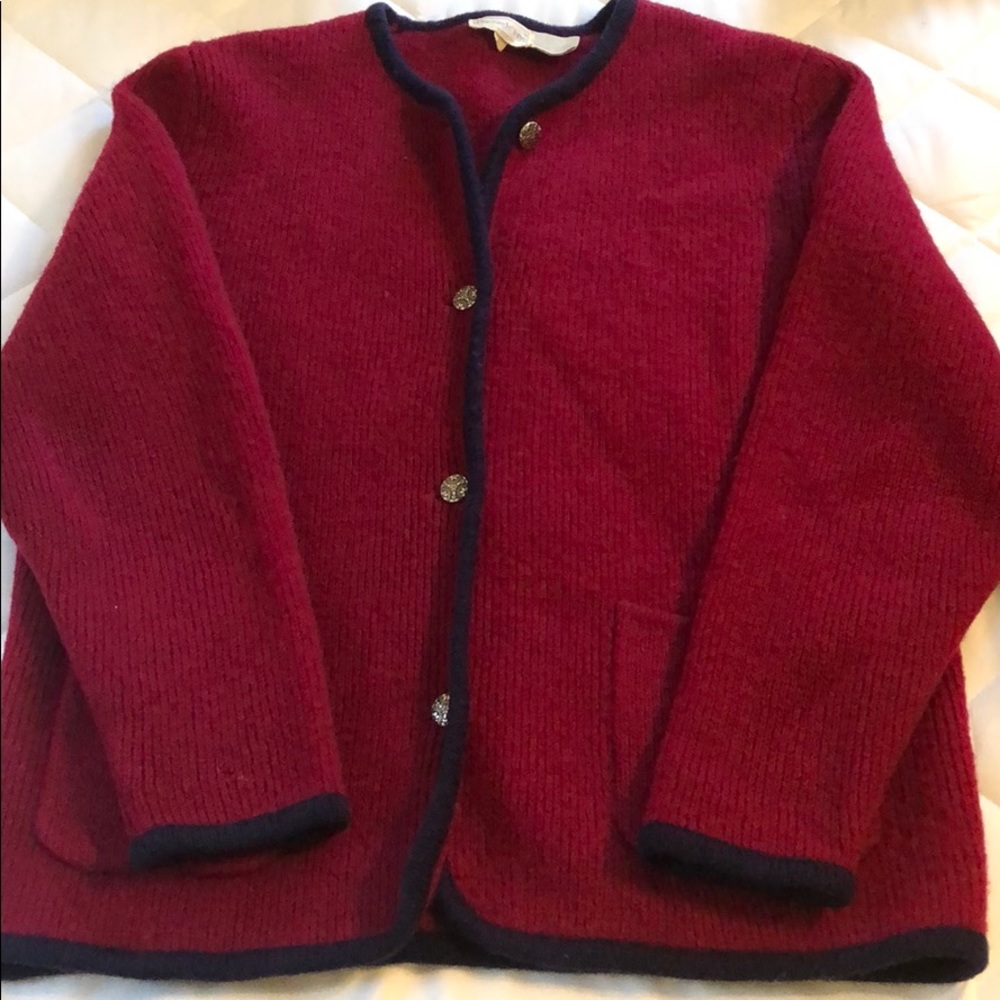 Vintage Wool Sweater, size L